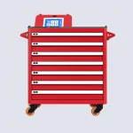 斯科CK-GTC7 RFID智能工具车正面静态展示