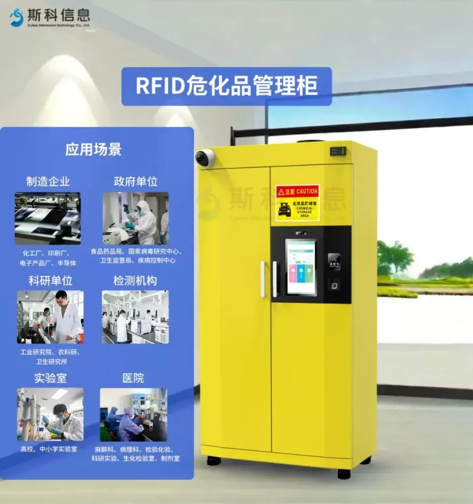 RFID危化品管理柜的精细化管控与精准追溯 6 640 42