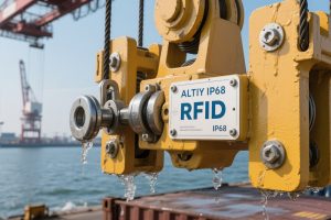 港口装卸设备管理现场:某港务集团RFID智能柜防盐... 港口装卸设备管理现场:某港务集团RFID智能柜防盐...