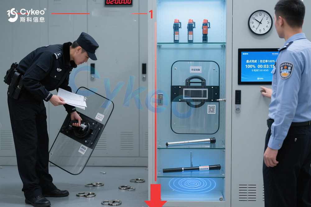 派出所警械柜RFID改造实测:盘点时间从2小时缩至3分钟,警用装备丢失率归零 2 kgutyi