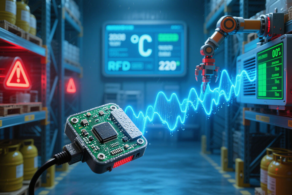 危化品仓库温湿度超标？RFID环境传感系统自动触发处置