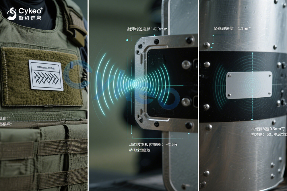 警用装备RFID芯片选型指南：抗金属/防泼溅/超薄标...