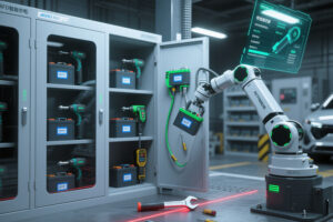 新能源汽车换电站标配:RFID智能柜如何实现电池拆... 新能源汽车换电站标配:RFID智能柜如何实现电池拆...