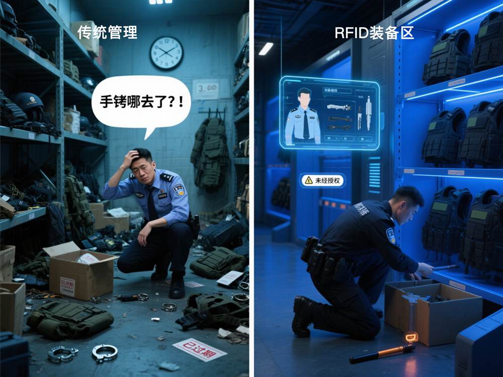 警用装备连夜‘内卷’:这操作怕不是开了外挂? 1 画面构图与元素展示 3