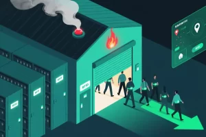 ​​档案库房如何通过RFID门禁系统联动消防预警？​​