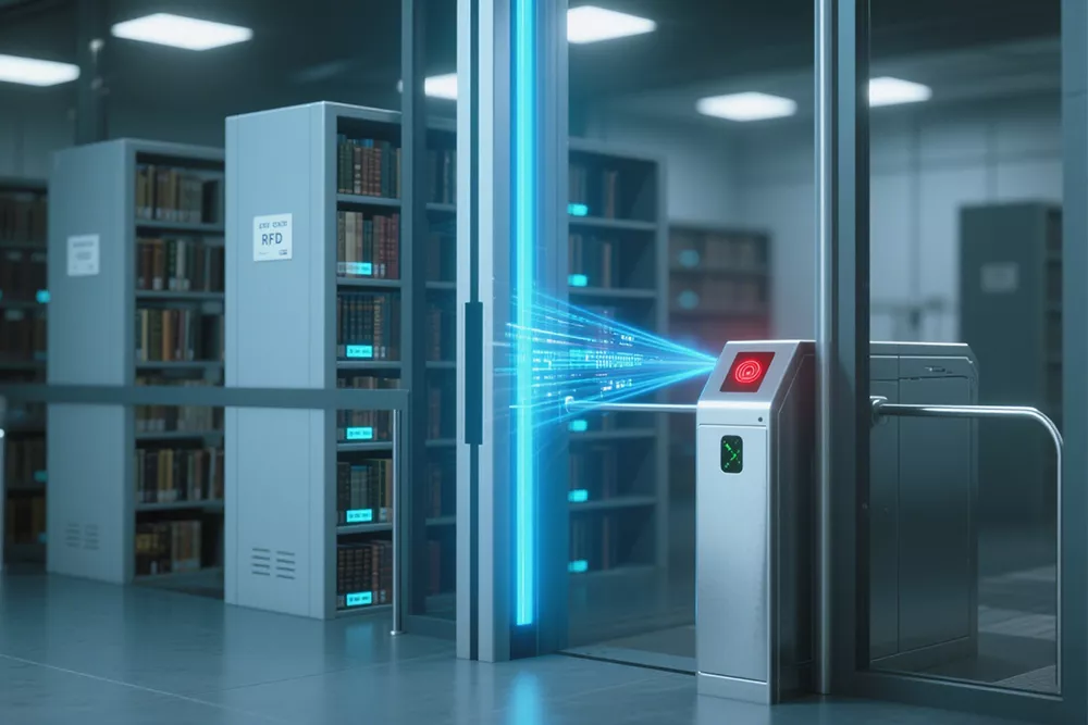 图书馆部署RFID门禁系统如何防止图书被盗？​