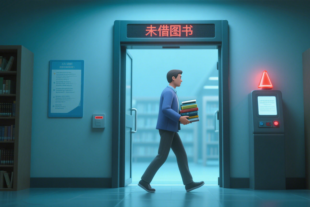 智慧图书馆RFID借还系统:1秒完成多本书籍识别 3 6 10 3