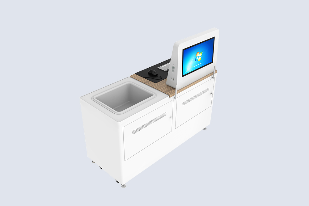 CK-DP13B 桌面双屏RFID工作站