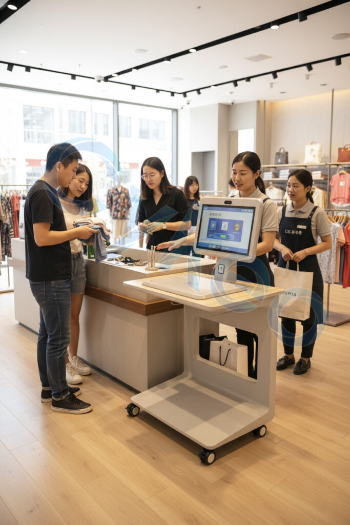 服装门店如何选购RFID收银系统提升结算效率? 1 Gemini Gengsbzhx1sbzhx1sb