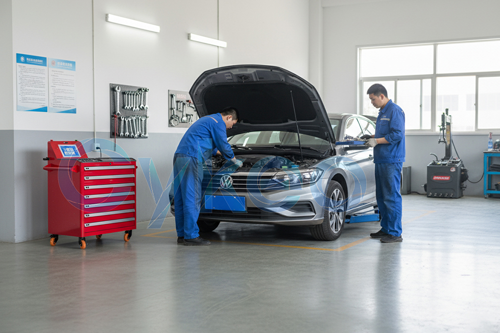 汽车维修间如何选购RFID智能工具车提升效率？