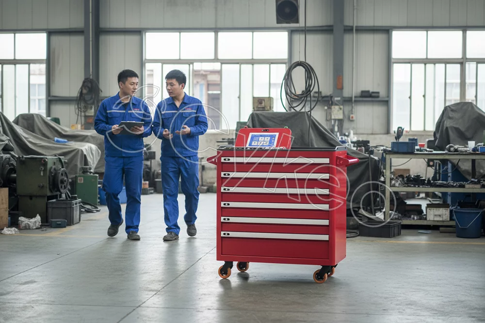 现场作业管理如何通过RFID智能工具车实现自动记录？