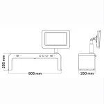 CK-T8A 台式RFID识别通道门（images 7）