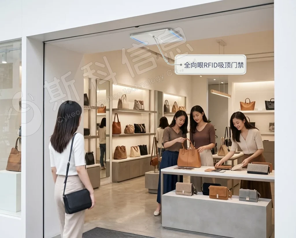 斯科信息新黑科技出炉:全向眼AI算法RFID门禁 1 g7u5y 0pftd