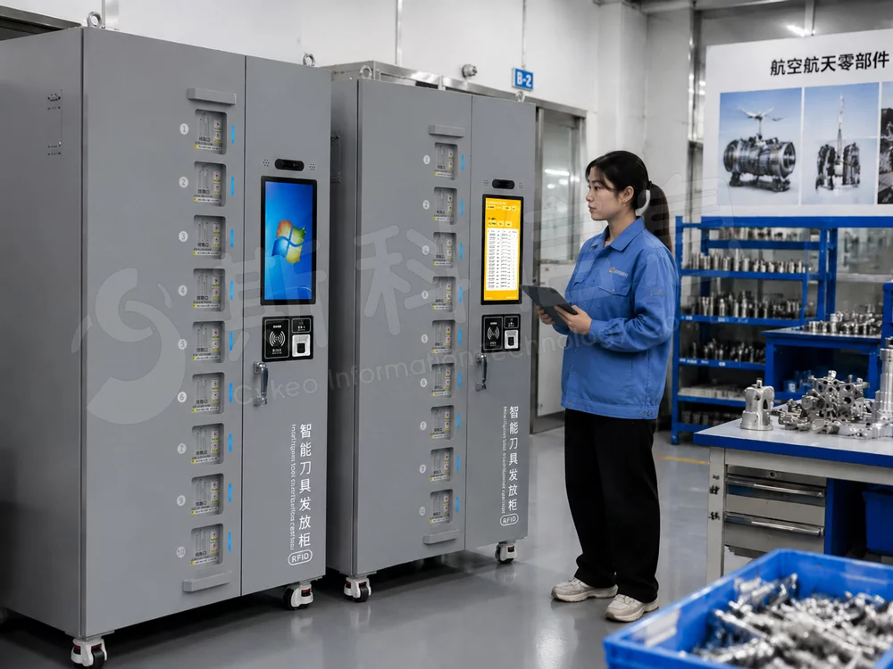 2026年度新品|斯科信息CK-GDJ200 RFID智能刀具柜正式发布,为刀具管理提供可追溯的解决方案 3 no5ok rc1nr