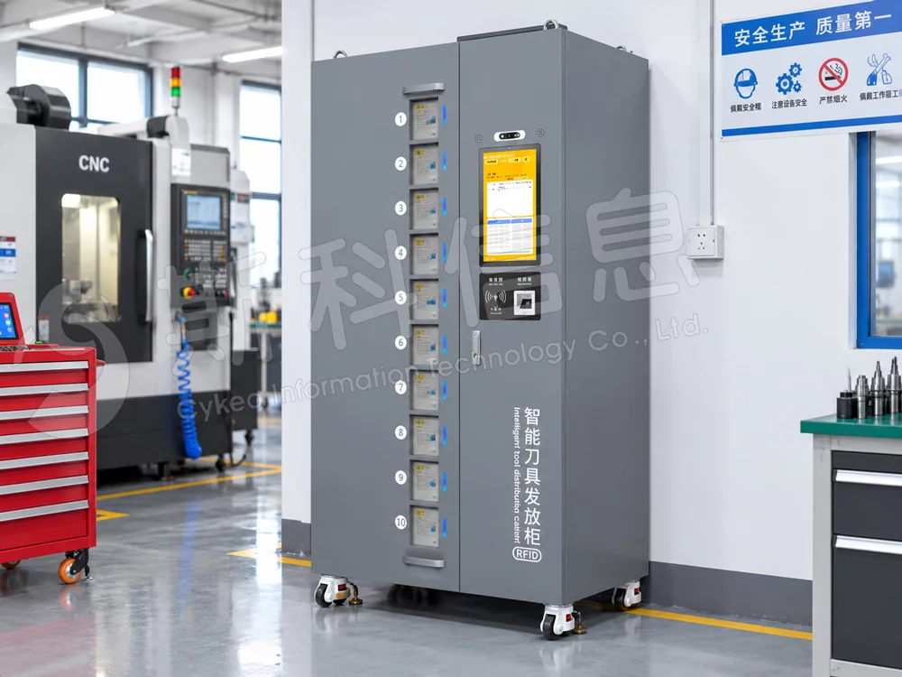 RFID智能刀具柜:赋能机加工车间高值刀具资产精细化管理 3 8gus8 k5sn2